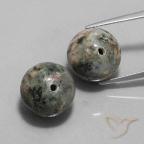 24.81ctw Naturale Multicolore Diaspro, Sfera, Opaco