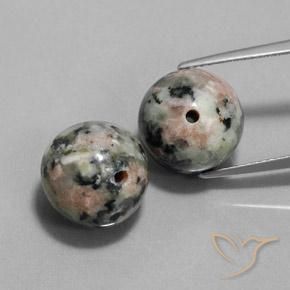 22.63ctw Naturale Multicolore Diaspro, Sfera, Opaco