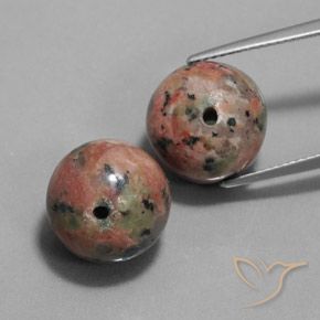 24.57ctw Naturale Multicolore Diaspro, Sfera, Opaco