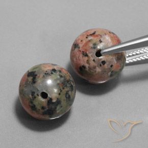 Gemme di Diaspro Multicolore naturale da 24.57 ct, Sfera, Opaco