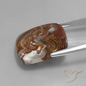 Diaspro Multicolore naturale da 17.20 ct, Cuscino, Opaco