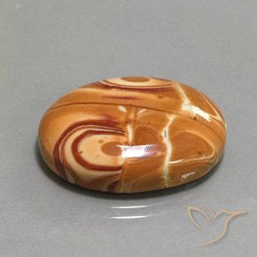 Diaspro Multicolore naturale da 20.00 ct, Ovale, Opaco