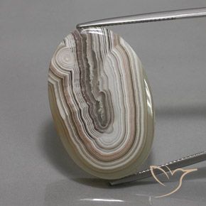 32.23ct Naturale Multicolore Diaspro, Ovale, Opaco