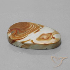 Diaspro Multicolore naturale da 30.93 ct, Taglio a fantasia, Opaco
