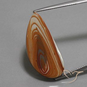 16.24ct Naturale Multicolore Diaspro, Taglio a fantasia, Opaco