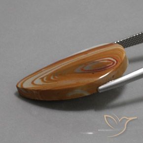 Diaspro Multicolore naturale da 16.24 ct, Taglio a fantasia, Opaco