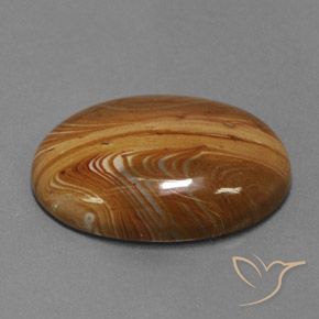 Diaspro Multicolore naturale da 19.54 ct, Ovale, Opaco