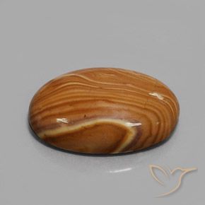 Diaspro Multicolore naturale da 16.90 ct, Ovale, Opaco