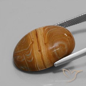 Diaspro Multicolore naturale da 17.22 ct, Ovale, Opaco