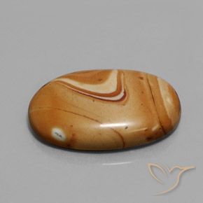 Diaspro Multicolore naturale da 17.52 ct, Ovale, Opaco