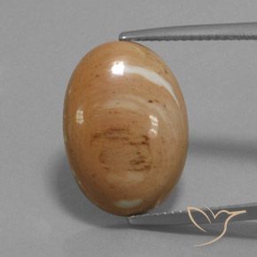 7.89ct Naturale Multicolore Diaspro, Ovale, Opaco
