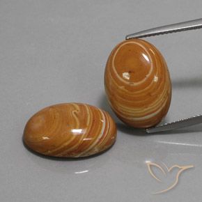 19.77ctw Naturale Multicolore Diaspro, Ovale, Opaco