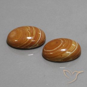 Gemme di Diaspro Multicolore naturale da 19.77 ct, Ovale, Opaco