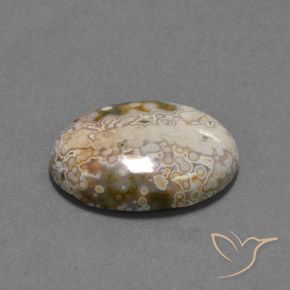 Diaspro Multicolore naturale da 13.22 ct, Ovale, Opaco