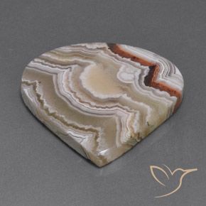 Diaspro Multicolore naturale da 39.03 ct, Forma a pera, Opaco