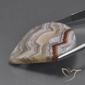 Diaspro Multicolore naturale da 39.03 ct, Forma a pera, Opaco