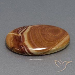 Diaspro Multicolore naturale da 21.59 ct, Ovale, Opaco