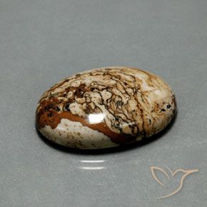 Diaspro Multicolore naturale da 37.73 ct, Ovale, Opaco