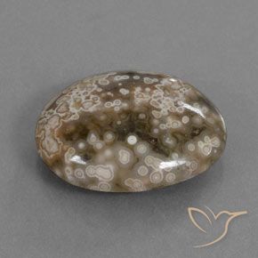 Diaspro Multicolore naturale da 13.00 ct, Ovale, Opaco