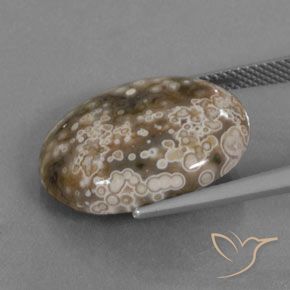 Diaspro Multicolore naturale da 13.00 ct, Ovale, Opaco