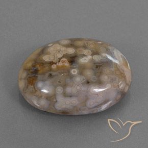 Diaspro Multicolore naturale da 15.78 ct, Ovale, Opaco