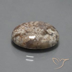 Diaspro Multicolore naturale da 14.73 ct, Ovale, Opaco