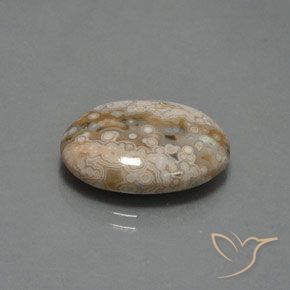 Diaspro Multicolore naturale da 11.83 ct, Ovale, Opaco