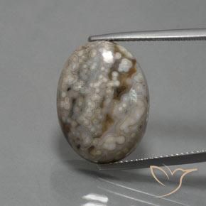 14.48ct Naturale Multicolore Diaspro, Ovale, Opaco