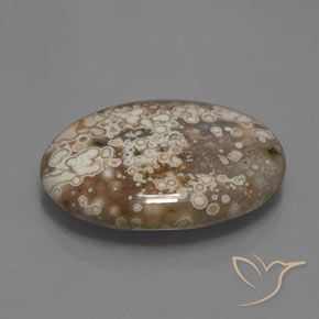 Diaspro Multicolore naturale da 9.07 ct, Ovale, Opaco