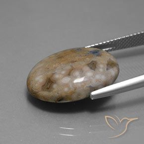 Diaspro Multicolore naturale da 13.80 ct, Ovale, Opaco