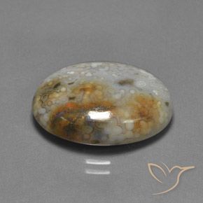Diaspro Multicolore naturale da 13.45 ct, Ovale, Opaco