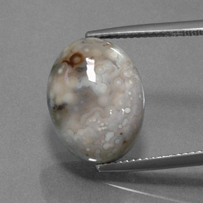 Diaspro Multicolore naturale da 9.84 ct, Taglio ovale, Opaco