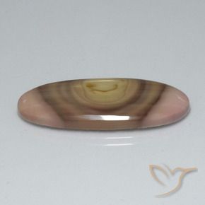 Diaspro Multicolore naturale da 17.33 ct, Ovale, Opaco