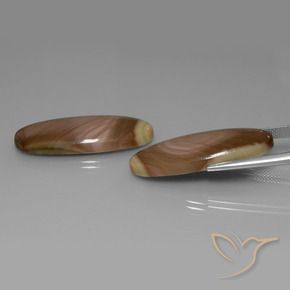 Gemme di Diaspro Multicolore naturale da 39.05 ct, Ovale, Opaco