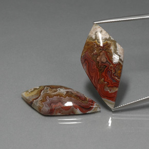 Gemme di Diaspro Multicolore naturale da  ct, Forma fantasia, Opaco