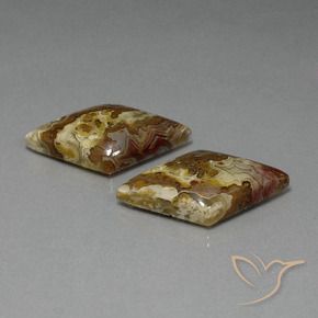 Gemme di Diaspro Multicolore naturale da 36.45 ct, Taglio a fantasia, Opaco