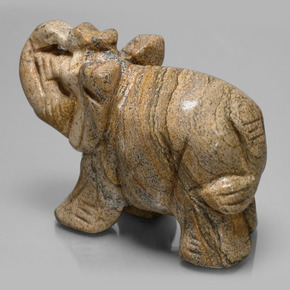 Diaspro Multicolore naturale da 576.48 ct, Forma fantasia, Opaco