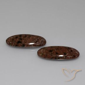 Gemme di Diaspro Multicolore naturale da 23.31 ct, Ovale, Opaco