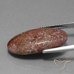 Diaspro Multicolore naturale da 9.98 ct, Ovale, Opaco