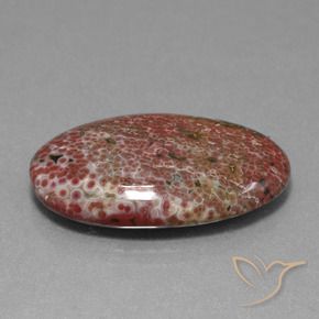 Diaspro Multicolore naturale da 11.71 ct, Ovale, Opaco