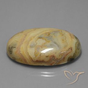 Diaspro Multicolore naturale da 56.29 ct, Ovale, Opaco