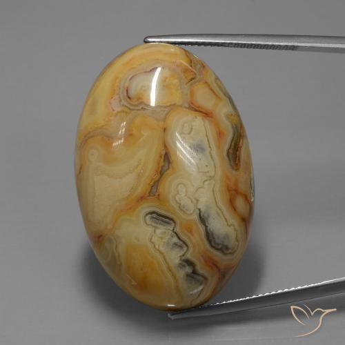 58.72ct Naturale Multicolore Diaspro, Ovale, Opaco