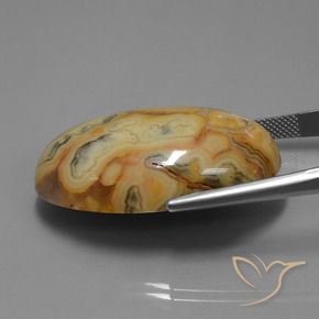 Diaspro Multicolore naturale da 58.72 ct, Ovale, Opaco