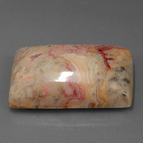 Diaspro naturale multicolore da 73,43 ct, baguette, opaco