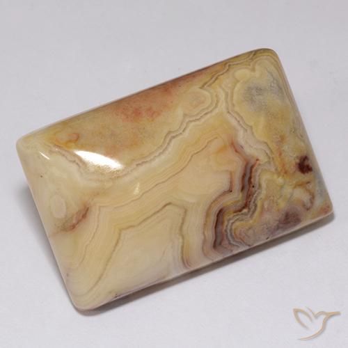 Diaspro Multicolore naturale da 76.14 ct, Taglio a baguette, Opaco
