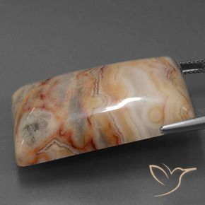 Diaspro Multicolore naturale da 73.08 ct, Taglio a baguette, Opaco