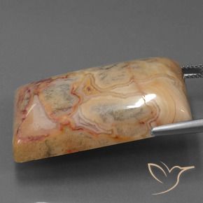 Diaspro Multicolore naturale da 73.47 ct, Taglio a baguette, Opaco