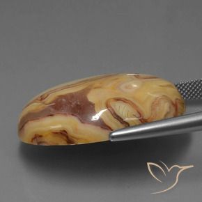 Diaspro Multicolore naturale da 42.51 ct, Ovale, Opaco