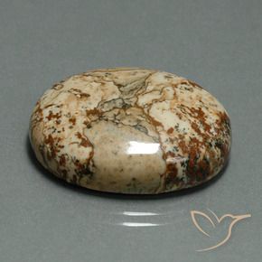 Diaspro Multicolore naturale da 30.15 ct, Ovale, Opaco
