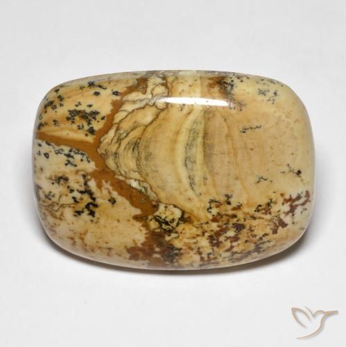 42.91ct Naturale Multicolore Diaspro, Cuscino, Opaco
